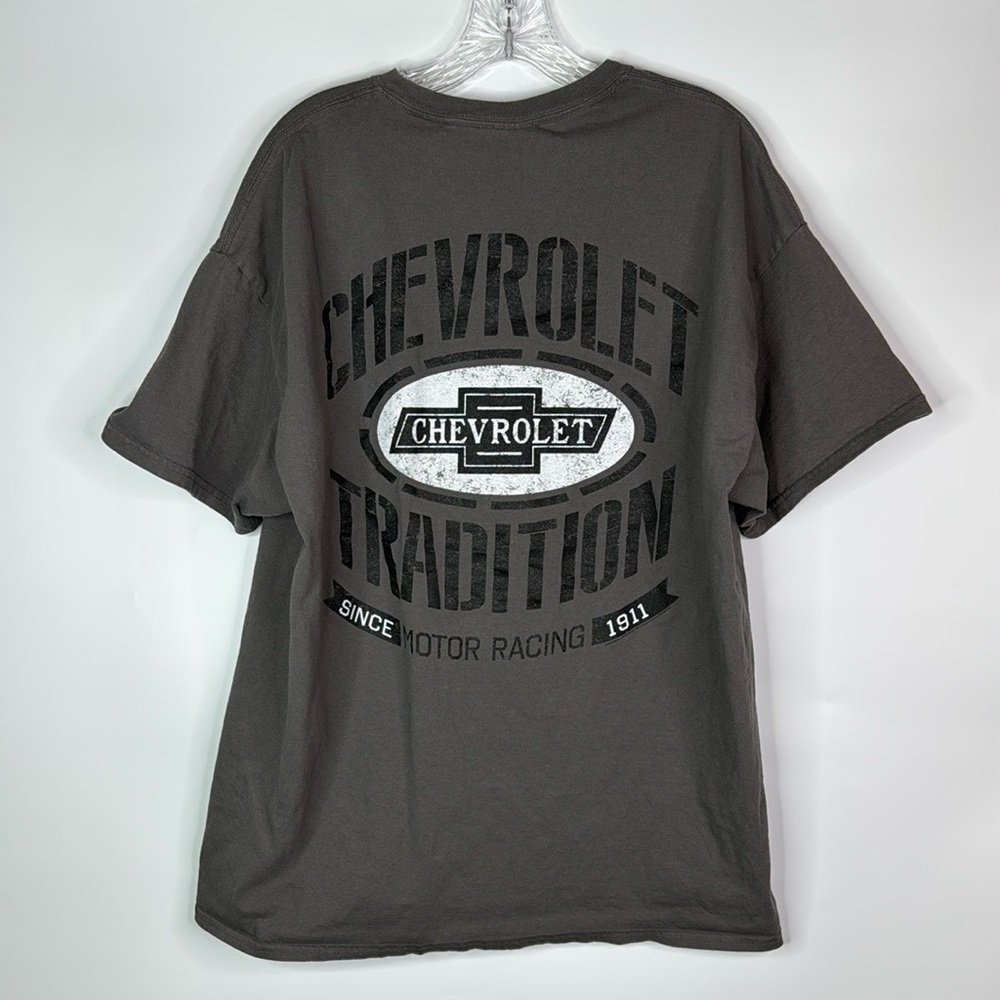 Chevrolet Tradition Gray Tshirt Size XL